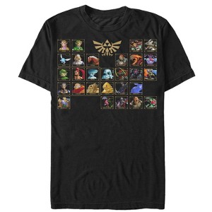 Men's Nintendo Legend of Zelda Ocarina Periodic Table T-Shirt - 1 of 4