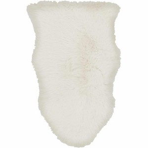 Hauteloom Premium White Soft Sheepskin Rug - 1 of 4