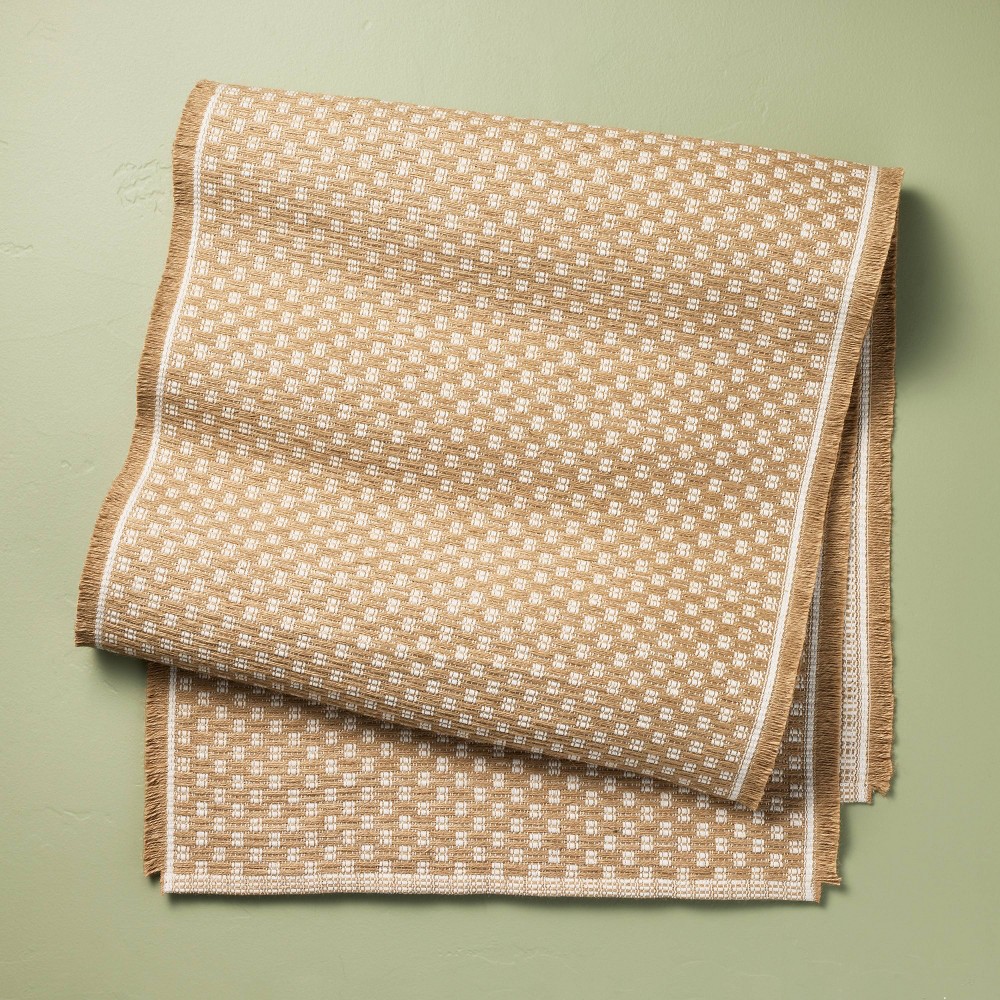 90"x20" Table Runner Jute - Hearth & Hand™ with Magnolia