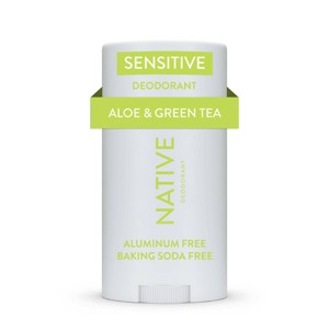 Native Sensitive Deodorant - Aloe & Green Tea - No Baking Soda - 2.65 oz - 1 of 4