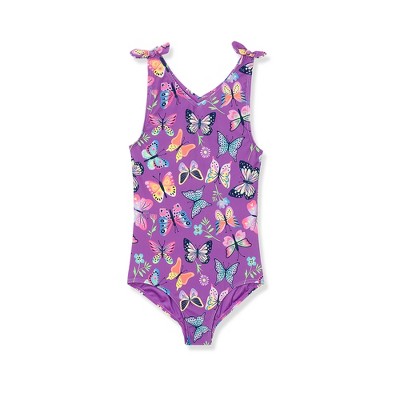 Lands' End Kids Plus Sequin Graphic UPF 50 Tugless One Piece