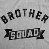 Youth Brother Squad T Shirt Funny Awesome Bro Sibling Joke Tee For Kids - Crazy Dog Youth T Shirt - 2 of 4