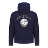 Everyday Kids Basketball Pullover Hoodie – Classic Sketch Basketball Graphic Sweatshirt - 2 of 4