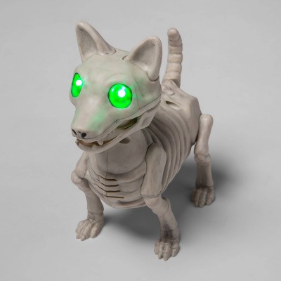 Animated Light and Sound Dog Skeleton Halloween Decorative Prop - Hyde & EEK! Boutique™