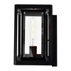 CWI Lighting Mulvane 1 Light Black Outdoor Wall Light - 3 of 4