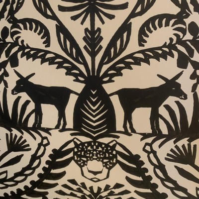 Eulalia Peel & Stick Wallpaper White/black - Opalhouse™ : Target