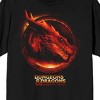 Dungeons & Dragons Honor Among Thieves Main Icon & Logo Crew Neck Short Sleeve Men's Black T-shirt - 2 of 3