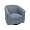 Home Imports Emporium Swivel Barrel Accent Chair - 3 of 4