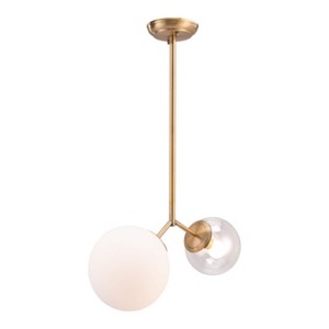 Zuo Constance Ceiling Lamp Brass - 1 of 4