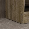 FUFU&GAGA 3 Shelf Shoe Cabinet Entryway Cabinet Woodgrain Design Shoe Racks - 4 of 4