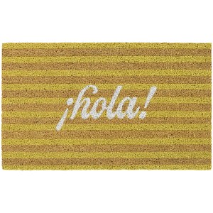 Balta Rugs 1'5"x2'5" Hola Natural Papilio Coir Doormat - 1 of 4