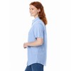 Woman Within Women's Plus Size Perfect Short Sleeve Shirt - 4 of 4