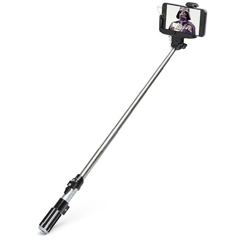 ThinkGeek, Inc. Star Wars Lightsaber Adjustable Length Selfie Stick, 1 of 4