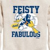 Boys' - Disney - Donald Feisty And Fabulous Graphic Long Sleeve Fleece Sweatshirt - 2 of 4