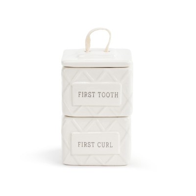 DEMDACO Koala Kisses Tooth/Curl Box White