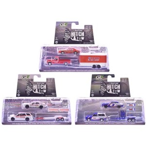 GREENLIGHT　1/64　カマロ　チャレンジャー　ビュイック　3台セット HENDRICK MOTORSPORTS FIRST WIN TRIBUTES 3-CAR COMBO 1/64
