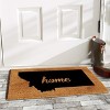Calloway Mills 105302436 Montana Doormat 24 In. x 36 In. Natural/Black - 2 of 4