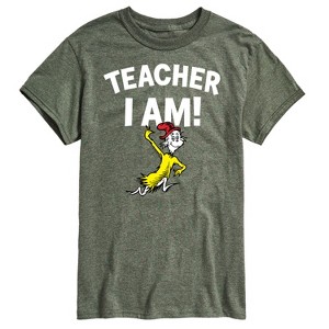 Men's - Dr. Seuss - Teacher I Am Sam I Am Short Sleeve Graphic T-Shirt - 1 of 4