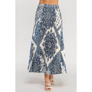 Women's Classic Touch Pleated Skirt - ELLISON - 1 of 4