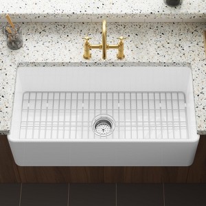 Farmhouse Sink 30/33/36-inch White Farmhouse Sink Farm Sink Farmhouse Kitchen Sink - 1 of 4