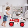 White 6V Kids Ride On ATV Car With Music LED Lights Toddler Electric Off Road Toy White - 2 of 4