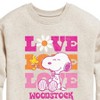 Boys' - Peanuts - Love Woodstock Graphic Long Sleeve Fleece Sweatshirt - 2 of 4