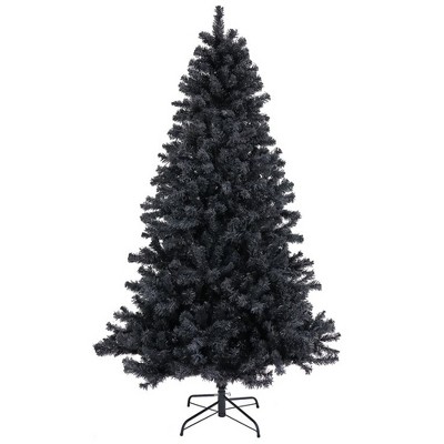 National Tree Company 7.5 Foot Full Bodied Unlit Sleek Halloween Event ...