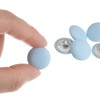 Unique Bargains Round Metal Sewing Cloth Covered Button 10 Pcs - 4 of 4
