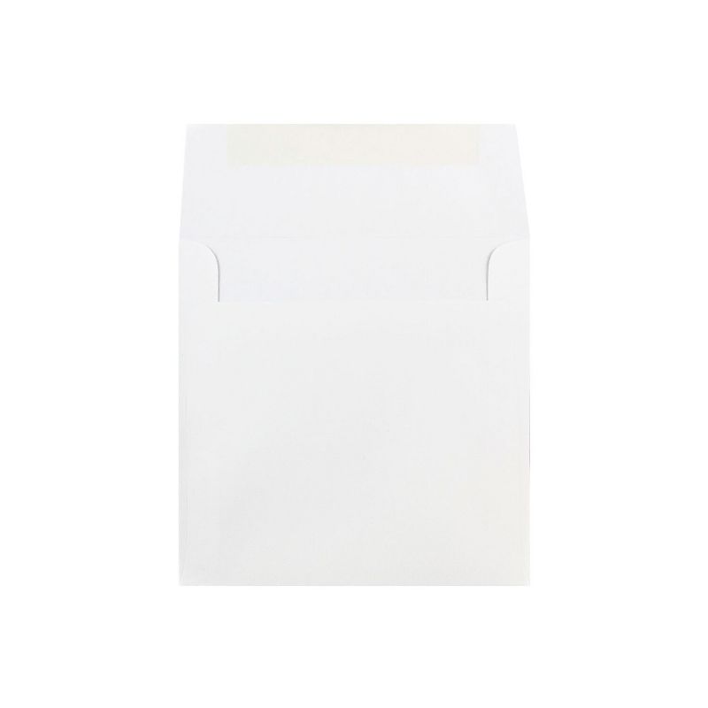 JAM Paper 8 x 8 Square Invitation Envelopes White 3992315, 2 of 5