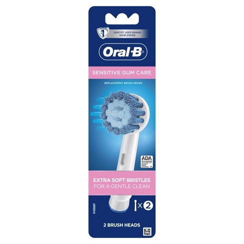 Nacht Verloren nogmaals Oral-b Sensitive Gum Care Electric Toothbrush Replacement Brush Head :  Target