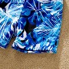PATPAT Family Matching Swimwear Floral Print Ruffled One Piece Swim Trunks Shorts - 4 of 4