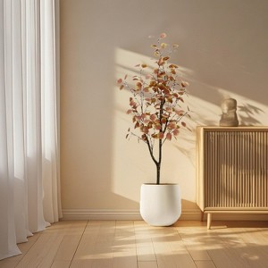 Artificial Eucalyptus Bonsai Potted Plant - Home Decoration Plant, Living Room Plant Decor, Floor Ornaments, Artificial Plant - 1 of 4