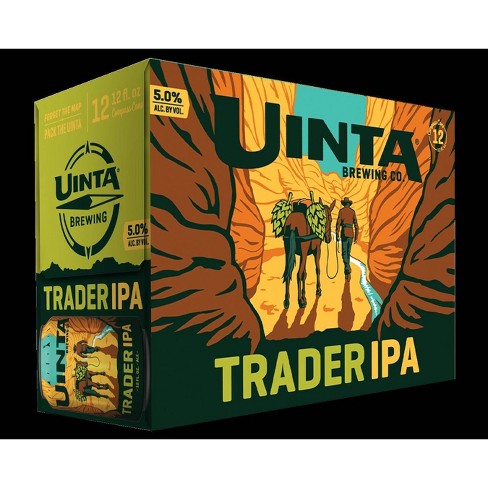 Uinta Trader IPA Beer - 12pk/12 fl oz Cans - image 1 of 3