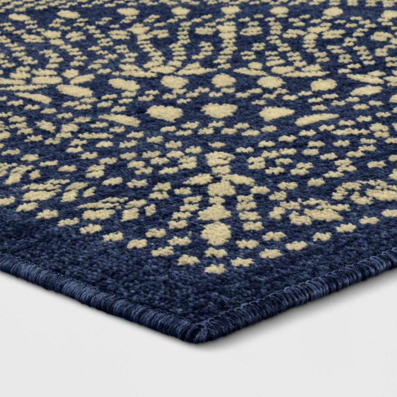 Butterfield Woven Novelty Area Rug Navy - Threshold&#153;, 3 of 8