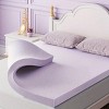 SEVOBAL Mattresses Premium Firm Memory Foam Mattress Topper Cooling Ventilated Design for Bedroom, Purple, 74"*54"*2" - 2 of 4