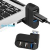 Sanoxy High Speed 3 Port USB 3.0 Multi HUB Splitter Expansion Desktop PC Laptop Adapter - 3 of 4