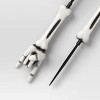2pk 23" Rocker Skeleton Hands Halloween Yard Stakes - Hyde and EEK! Boutique™: Scene Props, No Battery - 3 of 3