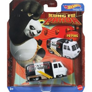 Hot Wheels Licensed Character Car (Disney Kung Fu Panda Po Ping), Gift for Kids 3 Years & up & Collectors - 1 of 1