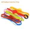 Unique Bargains Silicone Bright Colors Lightweight Durable Wine Glass Markers - 3 of 4