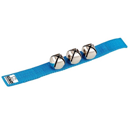 Nino Wrist Bells Strap With 3 Bells Blue 9 In. : Target