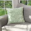 HGTV Curlicue Faux Fur Pillow Snowbound 14 x 20 inches - 2 of 4
