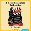 Big Dot of Happiness 3D Red Carpet Hollywood Centerpiece Table Decorations, Freestanding Movie Night Centerpieces, Prom or Birthday Decor - 8 Count - 4 of 4