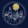 Boy's Harry Potter Hogwarts Line Art Moonrise T-Shirt - 2 of 4