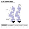 Teddy Bear Women Printed Crew Socks Funny Funky Socks Soft Polyester Novelty Gifts for Artists Men - 2 of 4