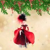 De Carlini Italian Ornaments 7.5 Inch Roxy Can-Can Cabaret Christmas Tree Ornament , Italy Dance (1PC) - 2 of 4