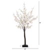 Nearly Natural 4-ft Lighted Artificial Cherry Blossom Tree with 210 Warm White LED Lights - 2 of 4