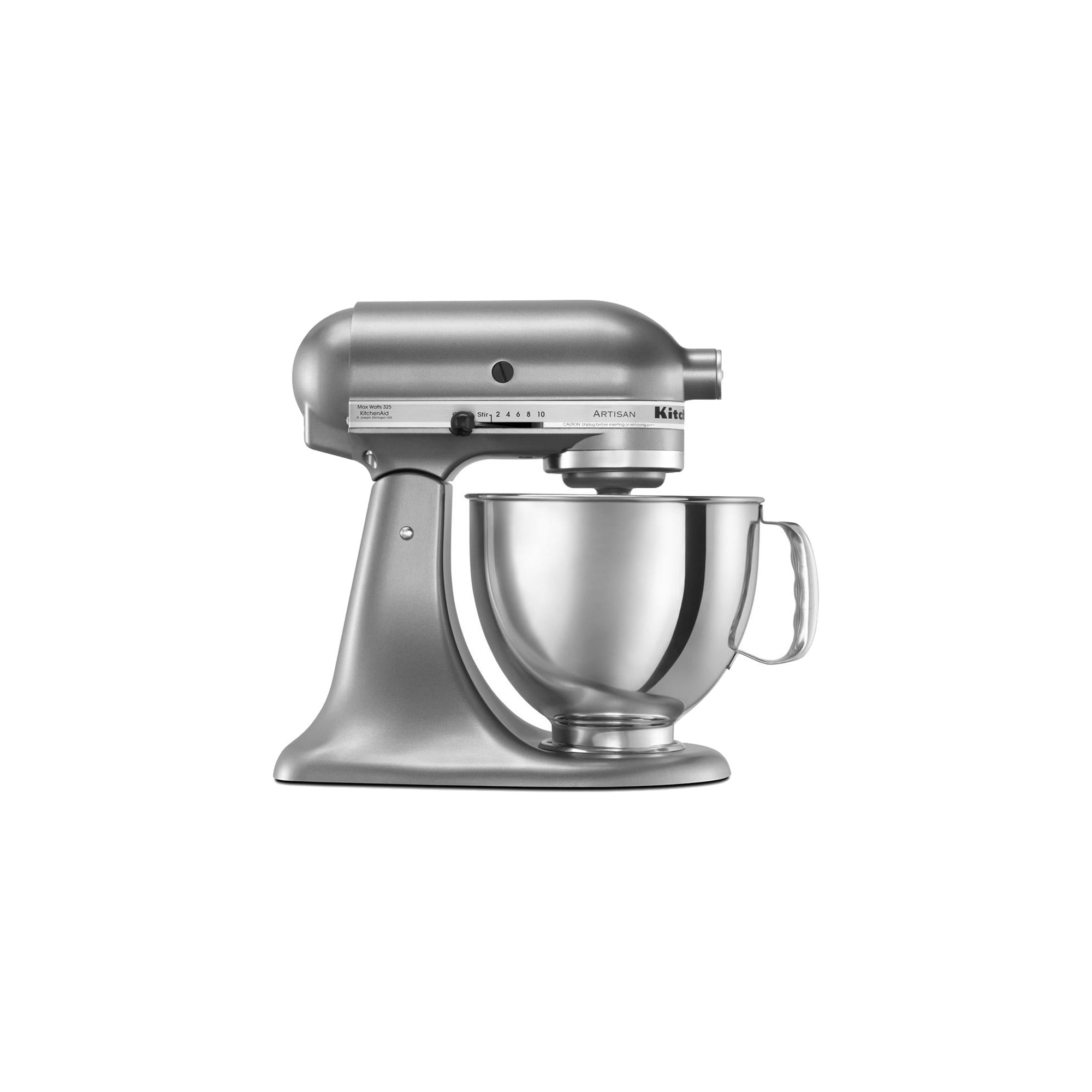 KitchenAid Artisan Series 5-Quart Tilt-Head Stand Mixer Contour Silver (KSM150PSCU)