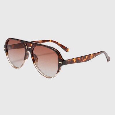 Anna-Kaci Women's Retro Aviator Sunglasses with Gradient Lenses