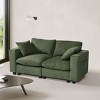 WestinTrends Hearthside 70" Modular Corduroy Loveseat Sofa With USB/Type-C Ports and Side Pockets - 2 of 4