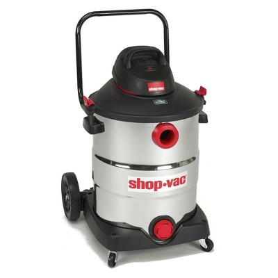 Shop-Vac 5989700 Shop-Vac 16 Gal. 6.5 Peak HP SVX2 Stainless Steel Wet / Dry Vacuum With Transport Handle and Rear Wheels